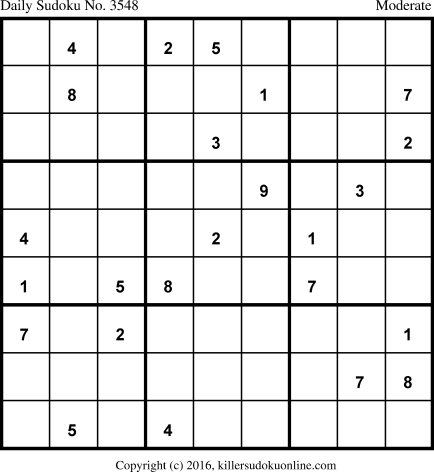 Killer Sudoku for 11/19/2017