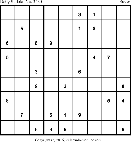 Killer Sudoku for 7/24/2017