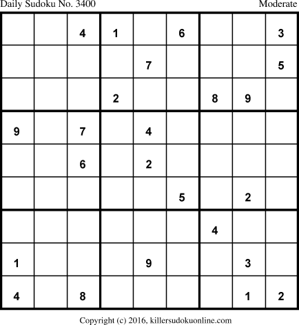 Killer Sudoku for 6/24/2017