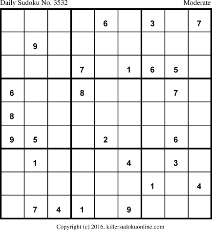 Killer Sudoku for 11/3/2017