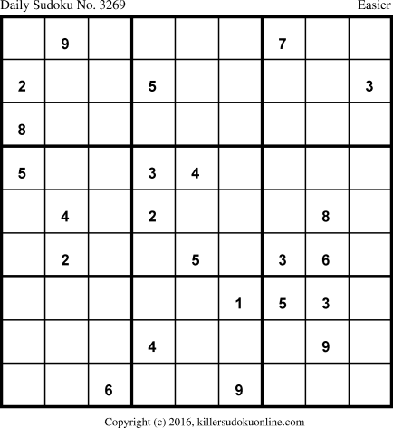 Killer Sudoku for 2/13/2017