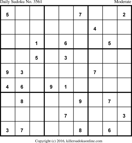 Killer Sudoku for 12/2/2017
