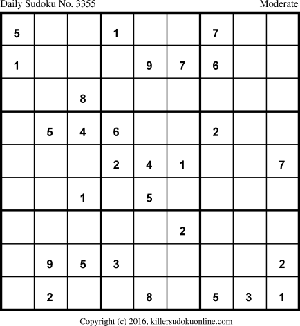 Killer Sudoku for 5/10/2017