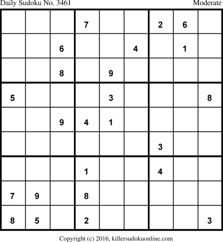 Killer Sudoku for 8/24/2017