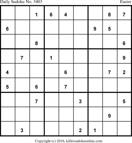 Killer Sudoku for 6/27/2017