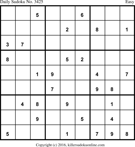 Killer Sudoku for 7/19/2017