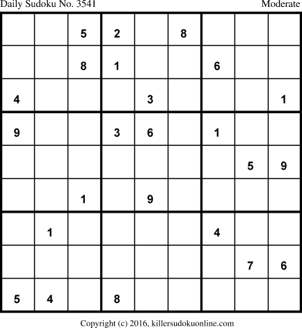 Killer Sudoku for 11/12/2017