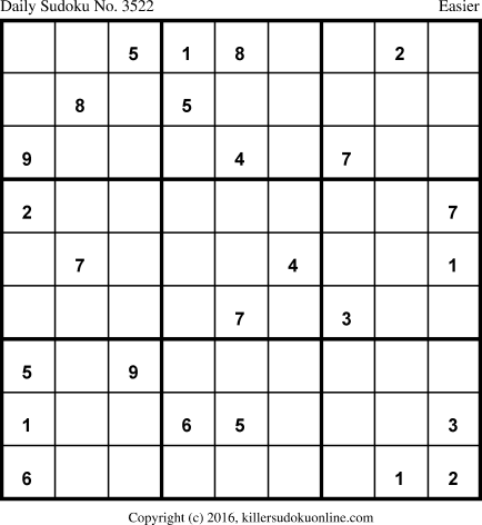 Killer Sudoku for 10/24/2017