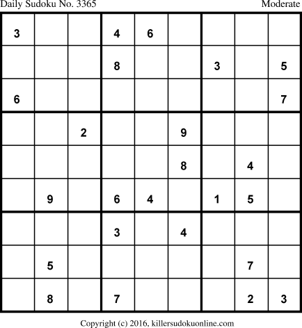 Killer Sudoku for 5/20/2017