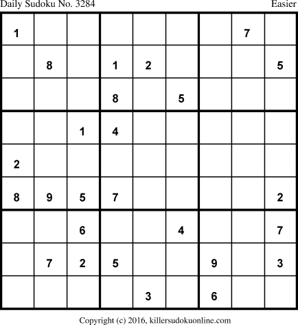 Killer Sudoku for 2/28/2017