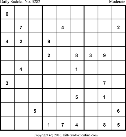 Killer Sudoku for 2/26/2017
