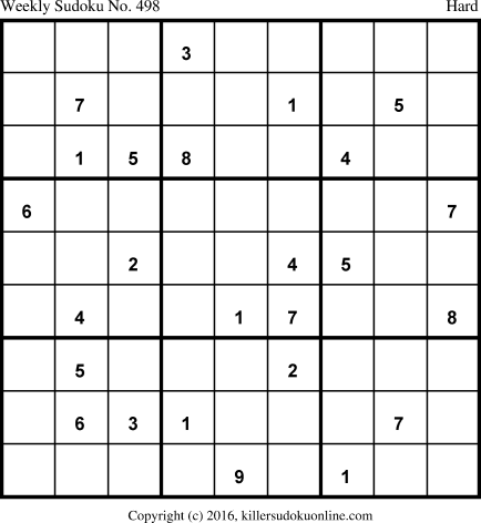 Killer Sudoku for 9/18/2017