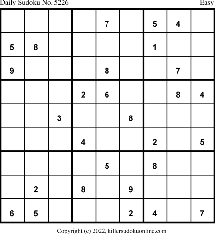 Killer Sudoku for 6/24/2022