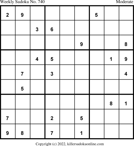 Killer Sudoku for 5/9/2022