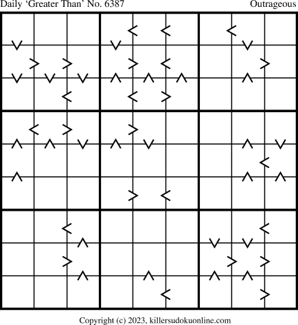 Killer Sudoku for 10/9/2023