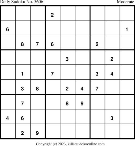 Killer Sudoku for 7/9/2023