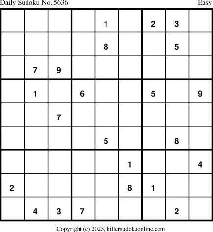 Killer Sudoku for 8/8/2023