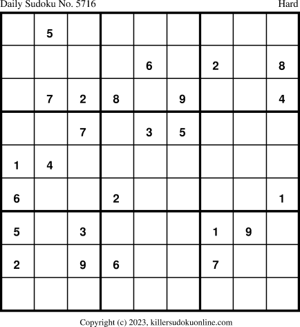 Killer Sudoku for 10/27/2023