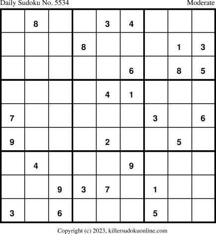 Killer Sudoku for 4/28/2023