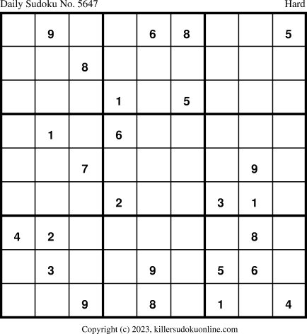 Killer Sudoku for 8/19/2023