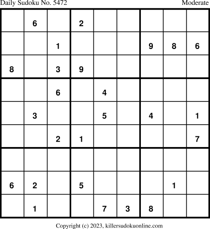 Killer Sudoku for 2/25/2023