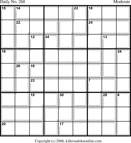 Killer Sudoku for 9/20/2006