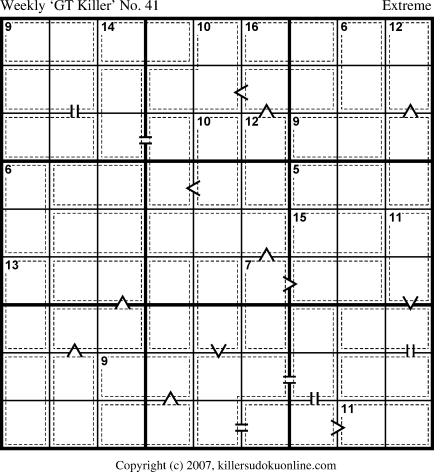 Killer Sudoku for 1/22/2007