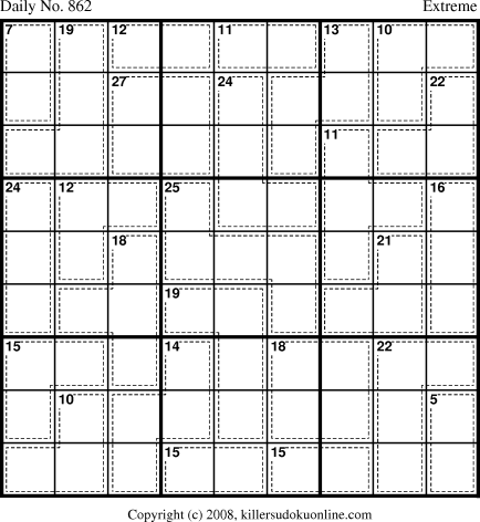 Killer Sudoku for 5/4/2008
