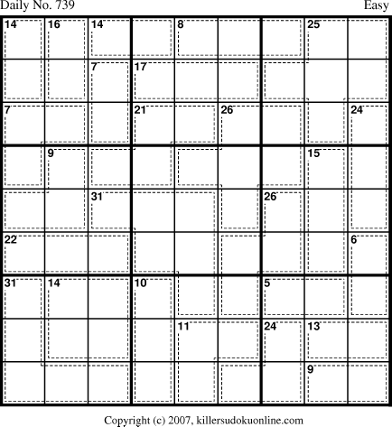 Killer Sudoku for 1/2/2008