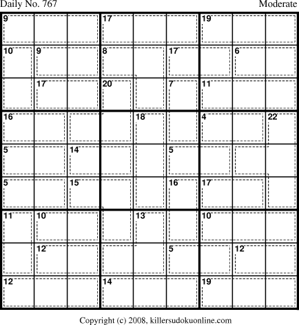 Killer Sudoku for 1/30/2008