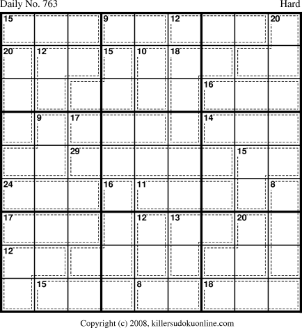Killer Sudoku for 1/26/2008