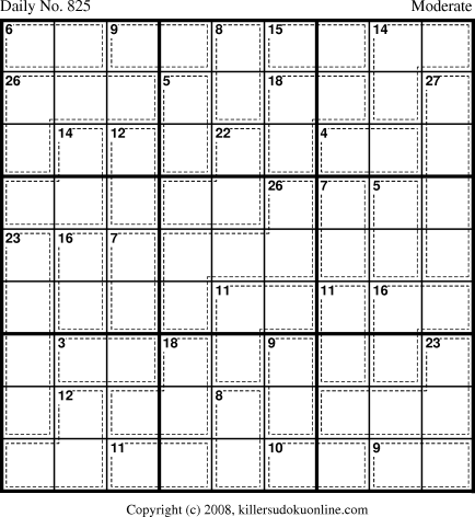 Killer Sudoku for 3/28/2008
