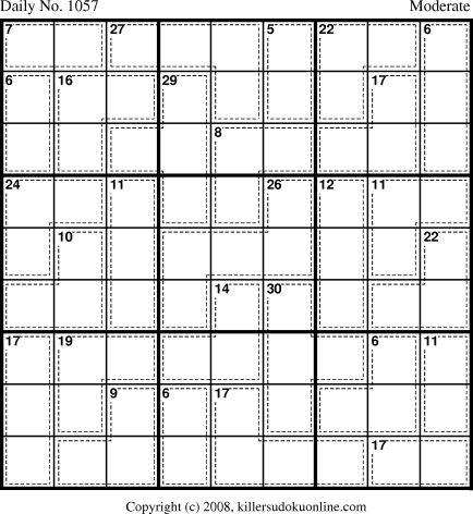 Killer Sudoku for 11/14/2008