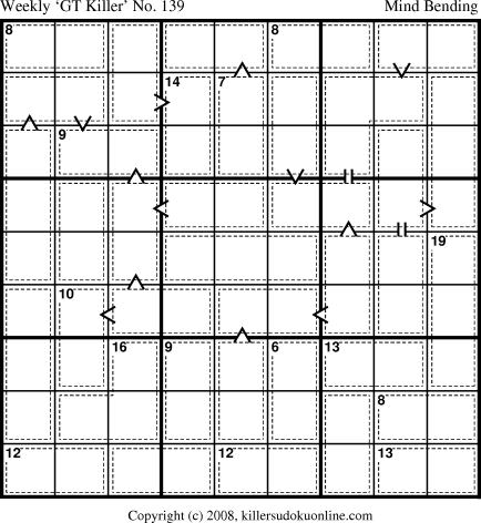 Killer Sudoku for 12/8/2008