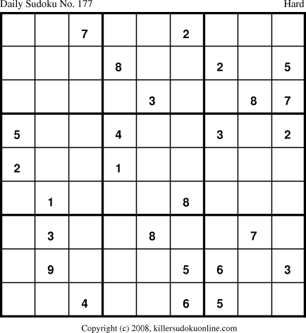 Killer Sudoku for 9/2/2008