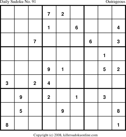 Killer Sudoku for 6/8/2008