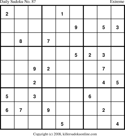 Killer Sudoku for 6/4/2008