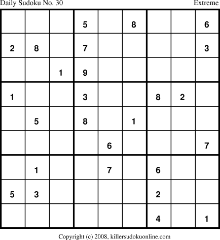 Killer Sudoku for 4/8/2008
