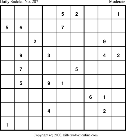 Killer Sudoku for 10/2/2008