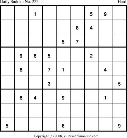 Killer Sudoku for 10/17/2008