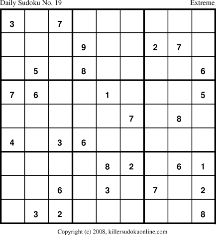 Killer Sudoku for 3/28/2008