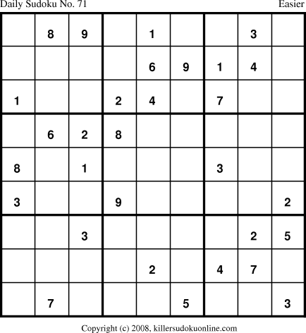 Killer Sudoku for 5/19/2008
