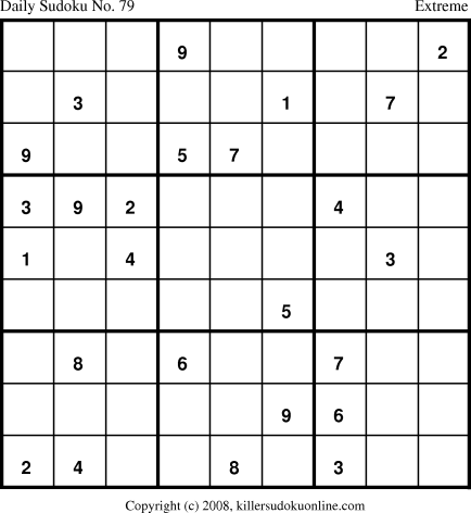 Killer Sudoku for 5/27/2008