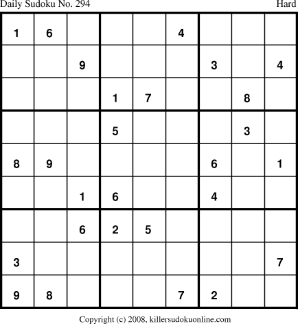 Killer Sudoku for 12/27/2008