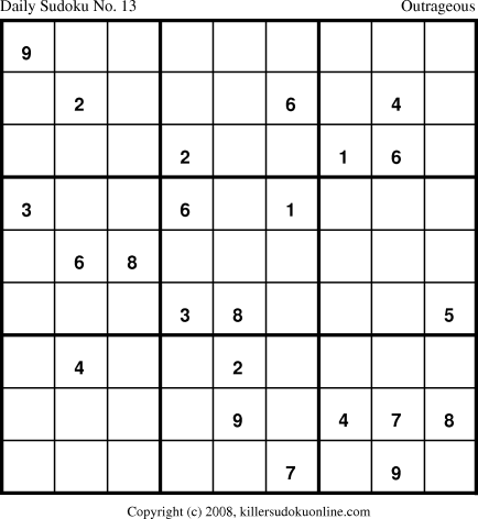 Killer Sudoku for 3/22/2008