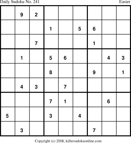Killer Sudoku for 11/4/2008