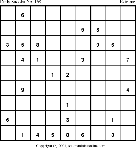 Killer Sudoku for 8/24/2008
