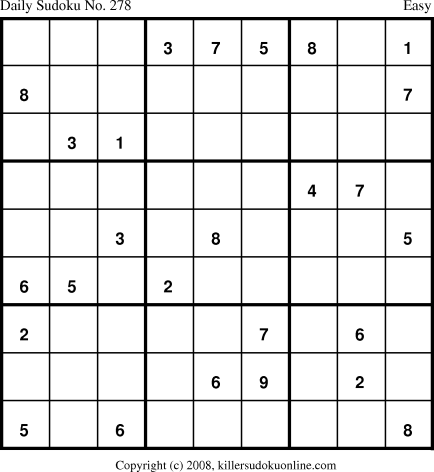 Killer Sudoku for 12/11/2008