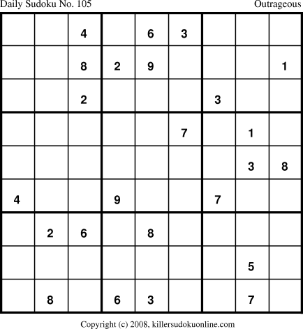 Killer Sudoku for 6/22/2008