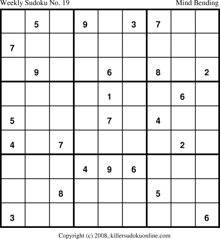 Killer Sudoku for 7/14/2008